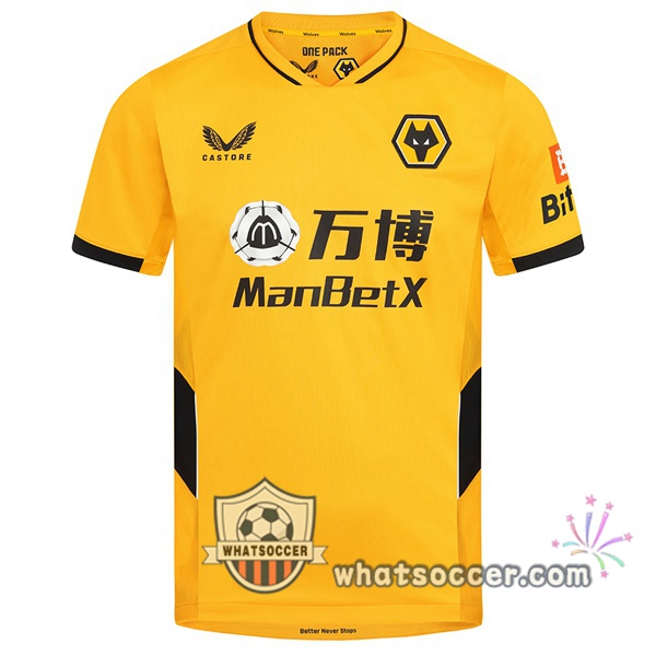 Wolves Home Soccer Jerseys 2021-2022
