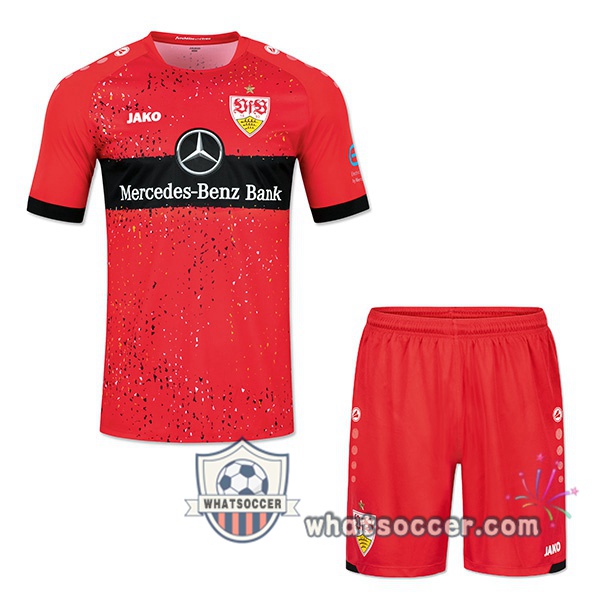 VfB Stuttgart Kids Away Soccer Jerseys 2021-2022