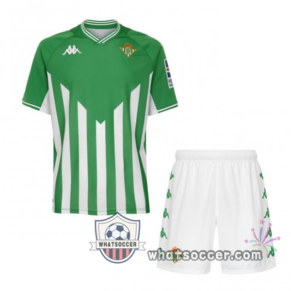 Real Betis Kids Home Soccer Jerseys 2021-2022