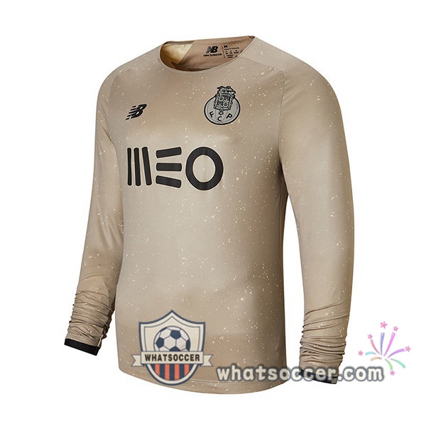 FC Porto Goalkeeper Soccer Jerseys Long Sleeve Gray 2021-2022