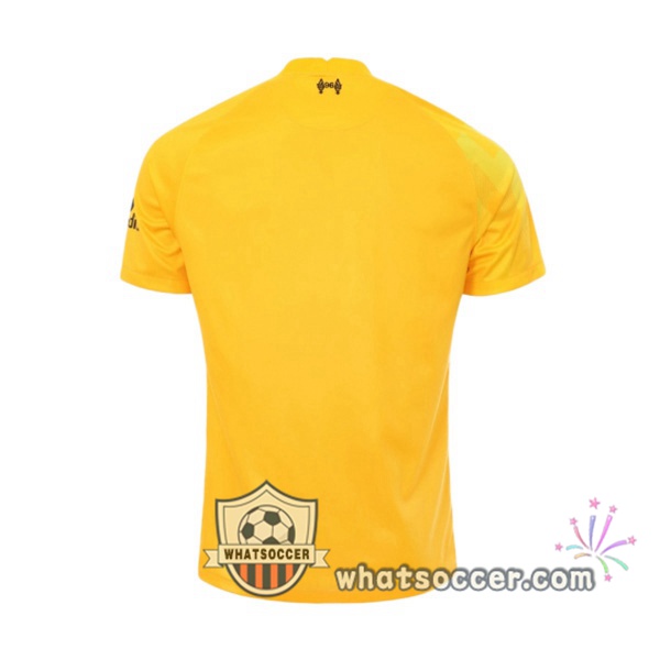 FC Liverpool Goalkeeper Soccer Jerseys Yellow 2021-2022