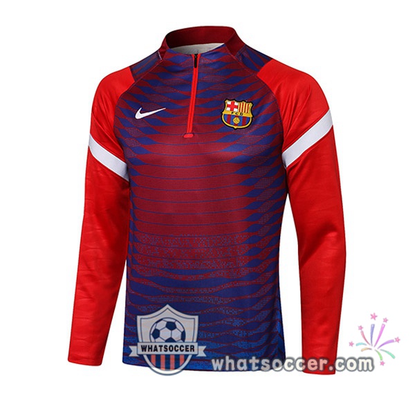 FC Barcelona Red Blue Soccer Sweater 2021-2022