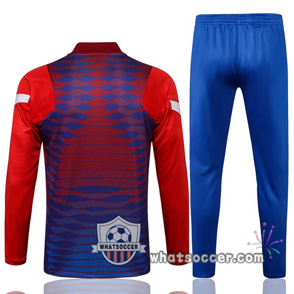 FC Barcelona Red Blue Tracksuit 2021-2022