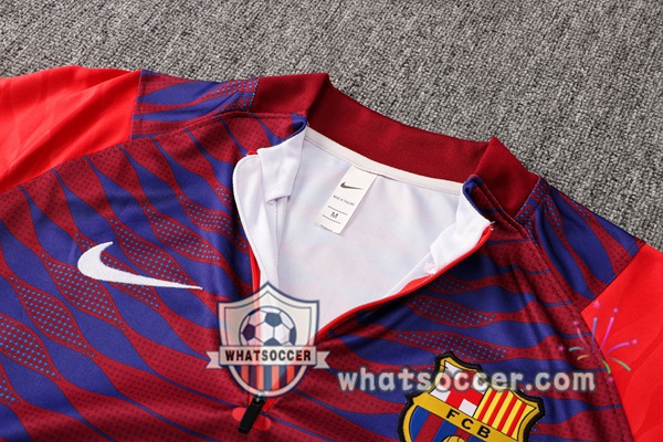 FC Barcelona Red Blue Tracksuit 2021-2022