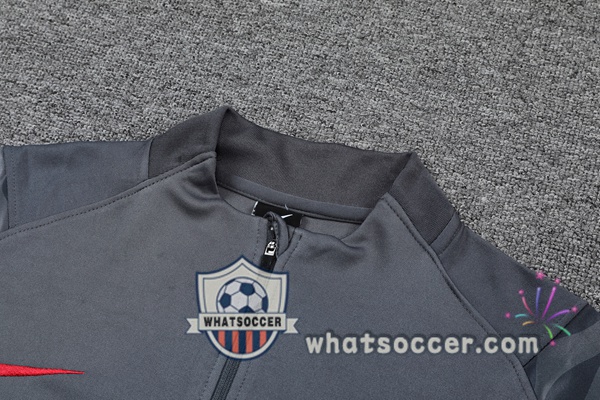 Paris PSG Gray Tracksuit 2021-2022