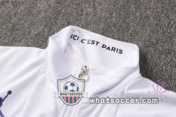 JORDAN Paris PSG White Training Jacket 2021-2022