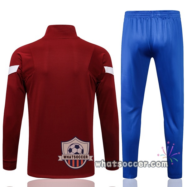 FC Barcelona Red Training Jacket 2021-2022