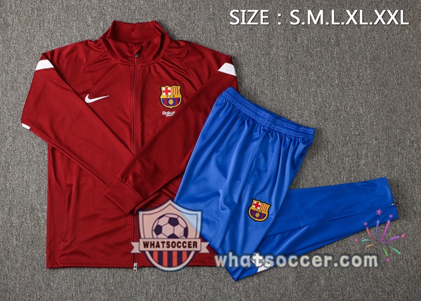 FC Barcelona Red Training Jacket 2021-2022