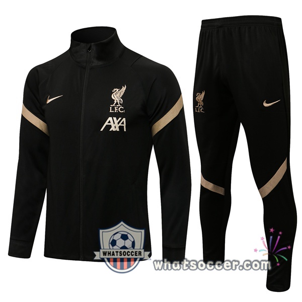FC Liverpool Black Training Jacket 2021-2022