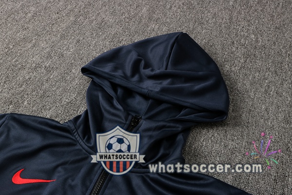 France Blue Royal Hooded Jacket 2021-2022