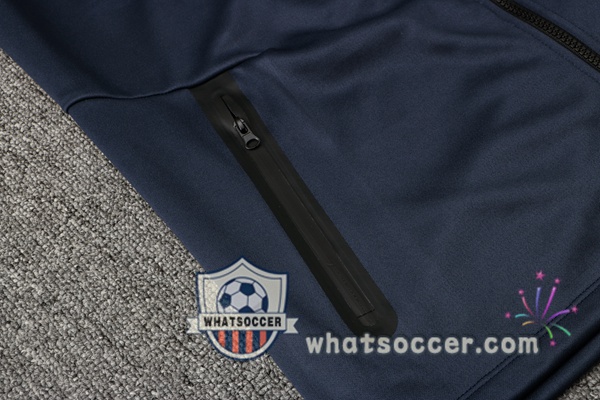 France Blue Royal Hooded Jacket 2021-2022