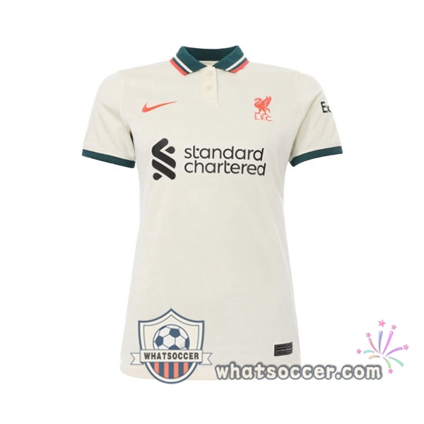 FC Liverpool Women Away Soccer Jerseys 2021-2022