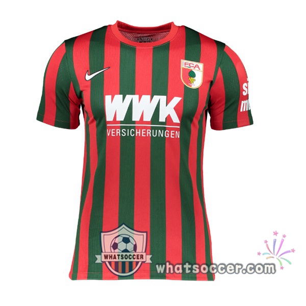 FC Augsburg Home Soccer Jerseys 2021-2022