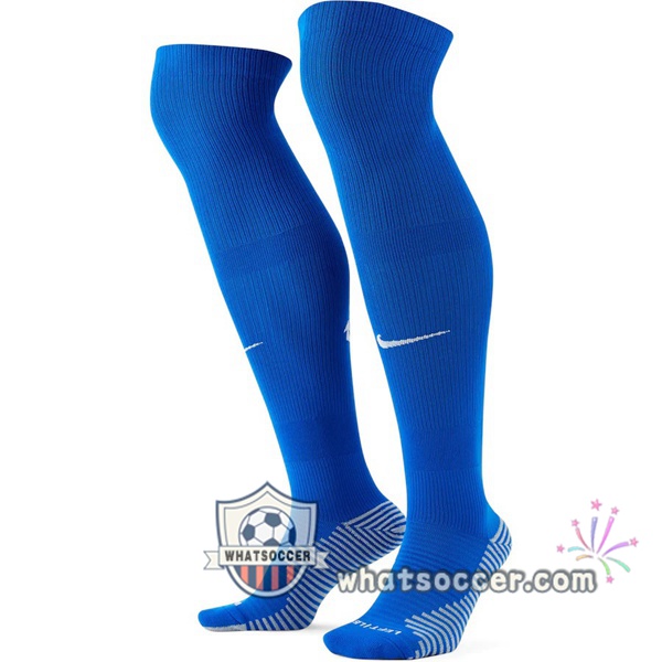 Atletico Madrid Home Soccer Socks 2021-2022