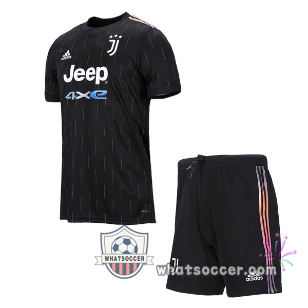 Juventus Kids Away Soccer Jerseys 2021-2022