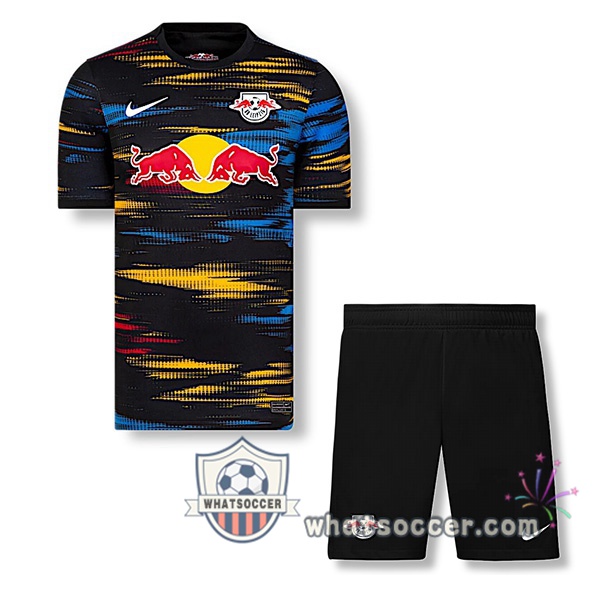 RB Leipzig Kids Away Soccer Jerseys 2021-2022