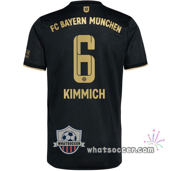 Bayern Munich (Kimmich 6) Away Soccer Jerseys 2021-2022