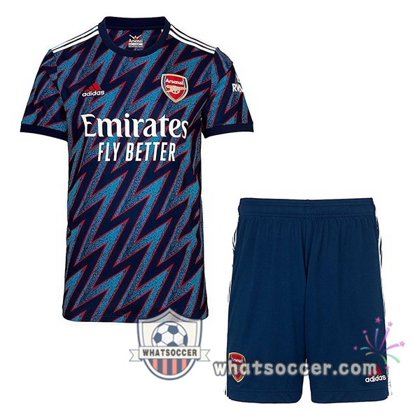 Arsenal Kids Third Soccer Jerseys 2021-2022