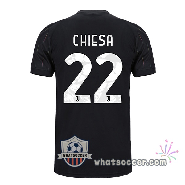 Juventus (CHIESA 22) Away Soccer Jerseys 2021-2022