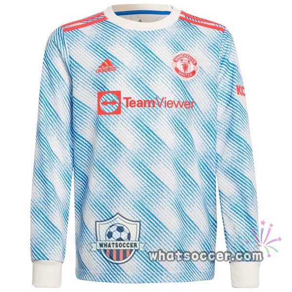 Manchester United Away Soccer Jerseys Long Sleeve 2021-2022