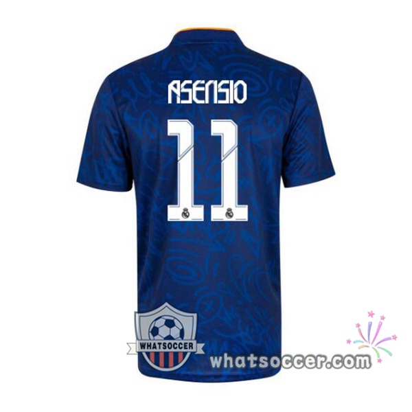 Real Madrid (Asensio 11) Away Soccer Jerseys 2021-2022