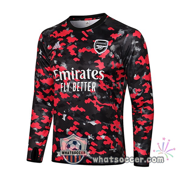 Arsenal Red Black Soccer Sweater 2021-2022