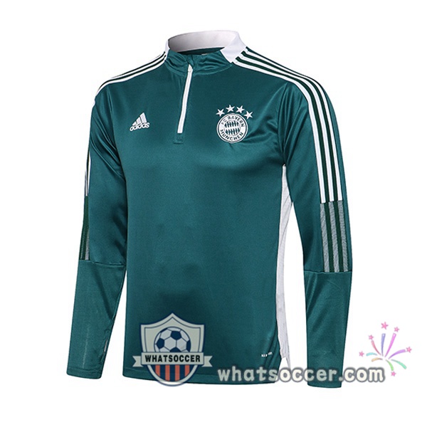 Bayern Munich Green Soccer Sweater 2021-2022