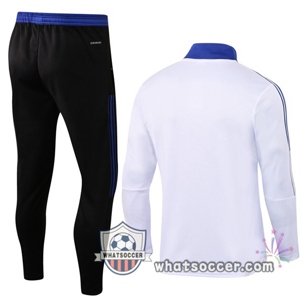 Real Madrid White Tracksuit 2021-2022