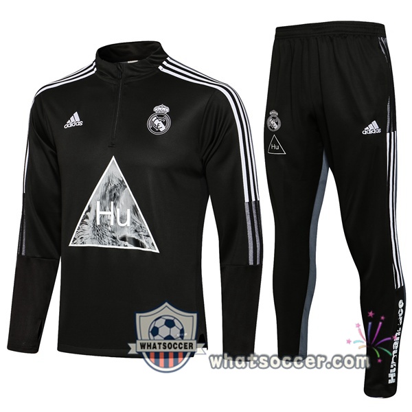 Real Madrid Black Tracksuit 2021-2022