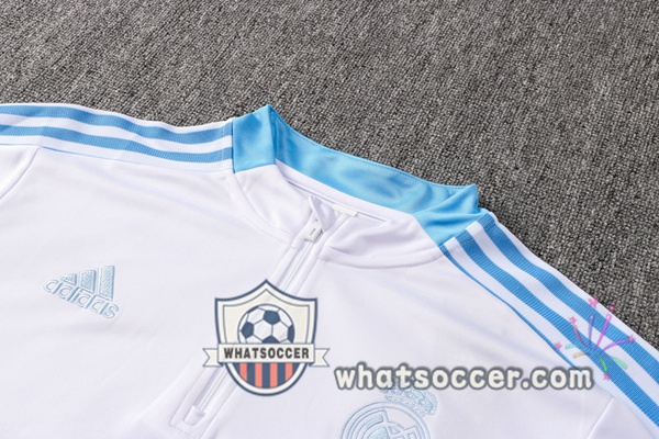 Real Madrid White Tracksuit 2021-2022