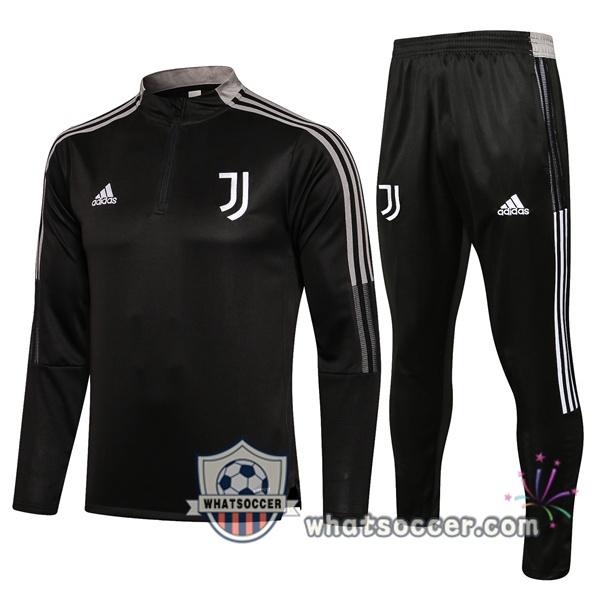 Juventus Black Tracksuit 2021-2022