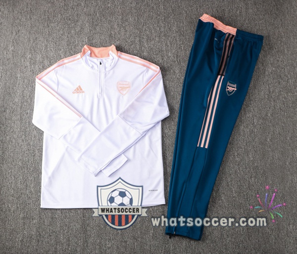 Arsenal White Tracksuit 2021-2022