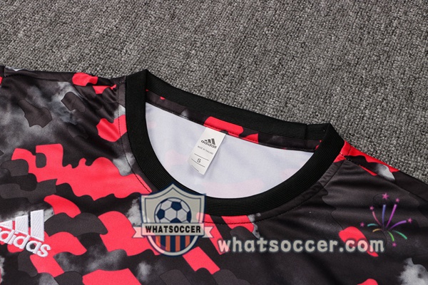 Arsenal Red Black Tracksuit 2021-2022