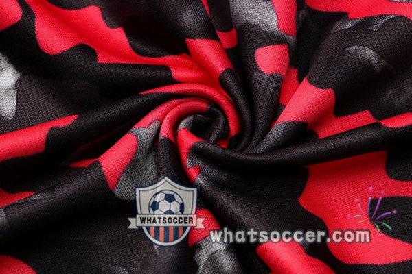 Arsenal Red Black Tracksuit 2021-2022