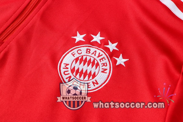 Bayern Munich Red Tracksuit 2021-2022