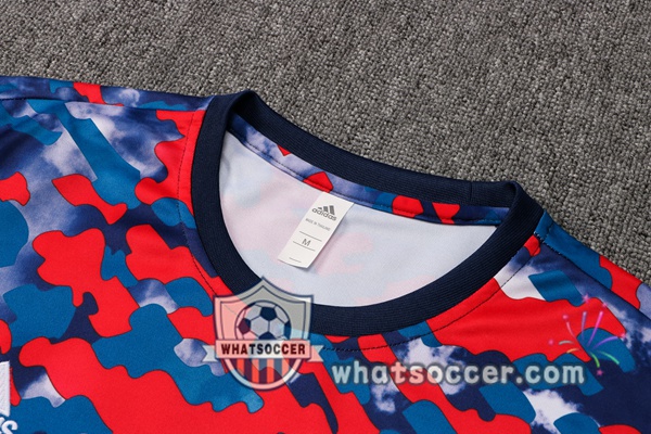Bayern Munich Blue Red Tracksuit 2021-2022
