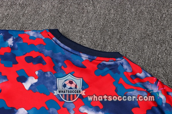 Bayern Munich Blue Red Tracksuit 2021-2022