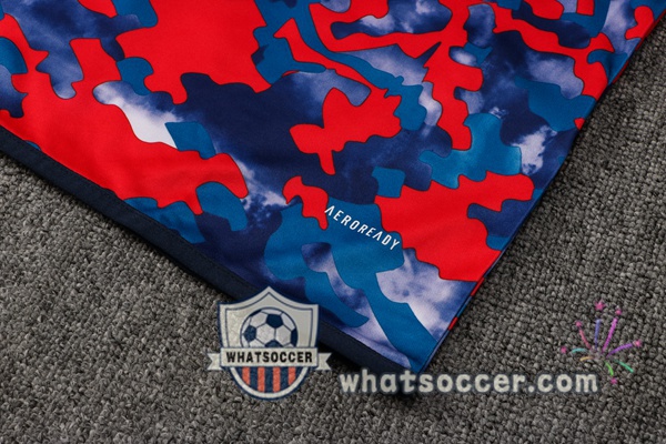 Bayern Munich Blue Red Tracksuit 2021-2022