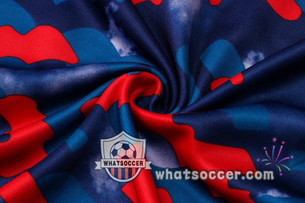 Bayern Munich Blue Red Tracksuit 2021-2022
