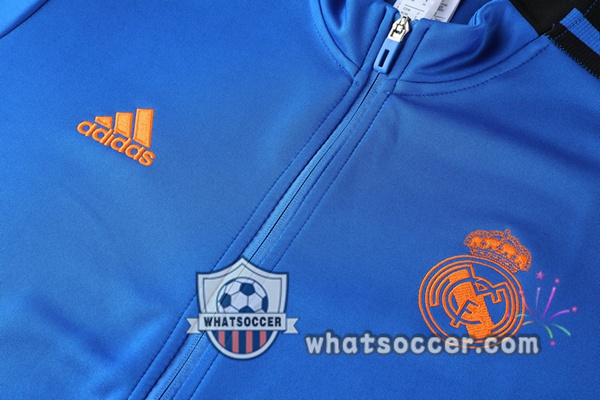 Real Madrid Blue Training Jacket 2021-2022