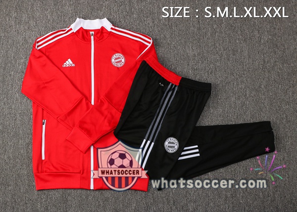 Bayern Munich Red Training Jacket 2021-2022
