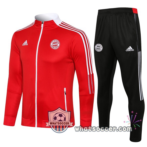 Bayern Munich Red Training Jacket 2021-2022
