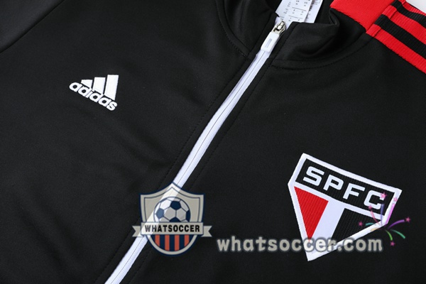 Sao Paulo FC Black Training Jacket 2021-2022