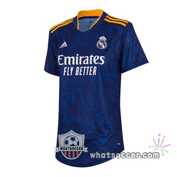 Real Madrid Women Away Soccer Jerseys 2021-2022