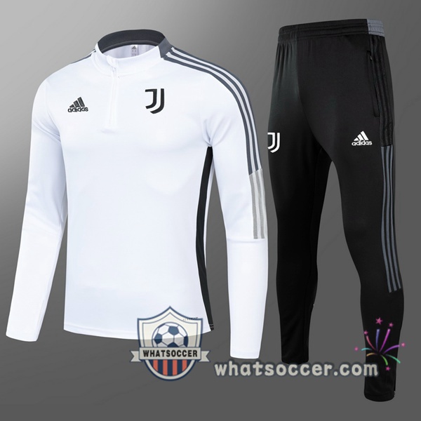 Juventus Kids White Tracksuit 2021-2022