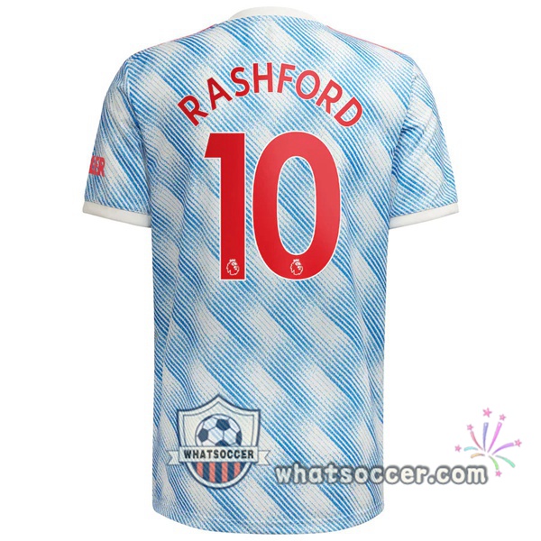 Manchester United (Rashford 10) Away Soccer Jerseys 2021-2022