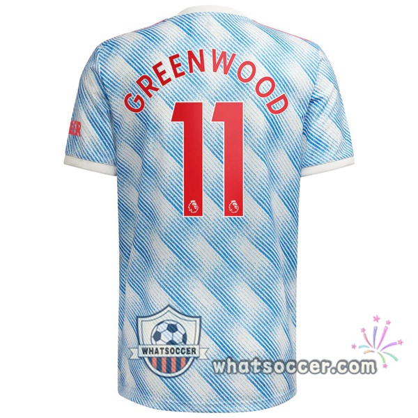 Manchester United (Greenwood 11) Away Soccer Jerseys 2021-2022