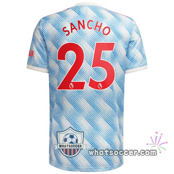 Manchester United (Sancho 25) Away Soccer Jerseys 2021-2022