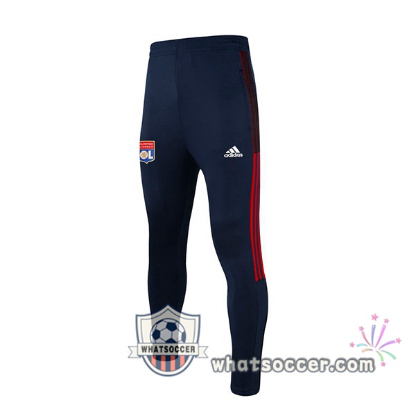 Lyon OL Blue Royal Soccer Pants 2021-2022