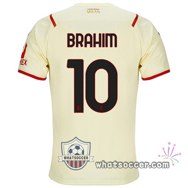 AC Milan (BRAHIM 10) Away Soccer Jerseys 2021-2022